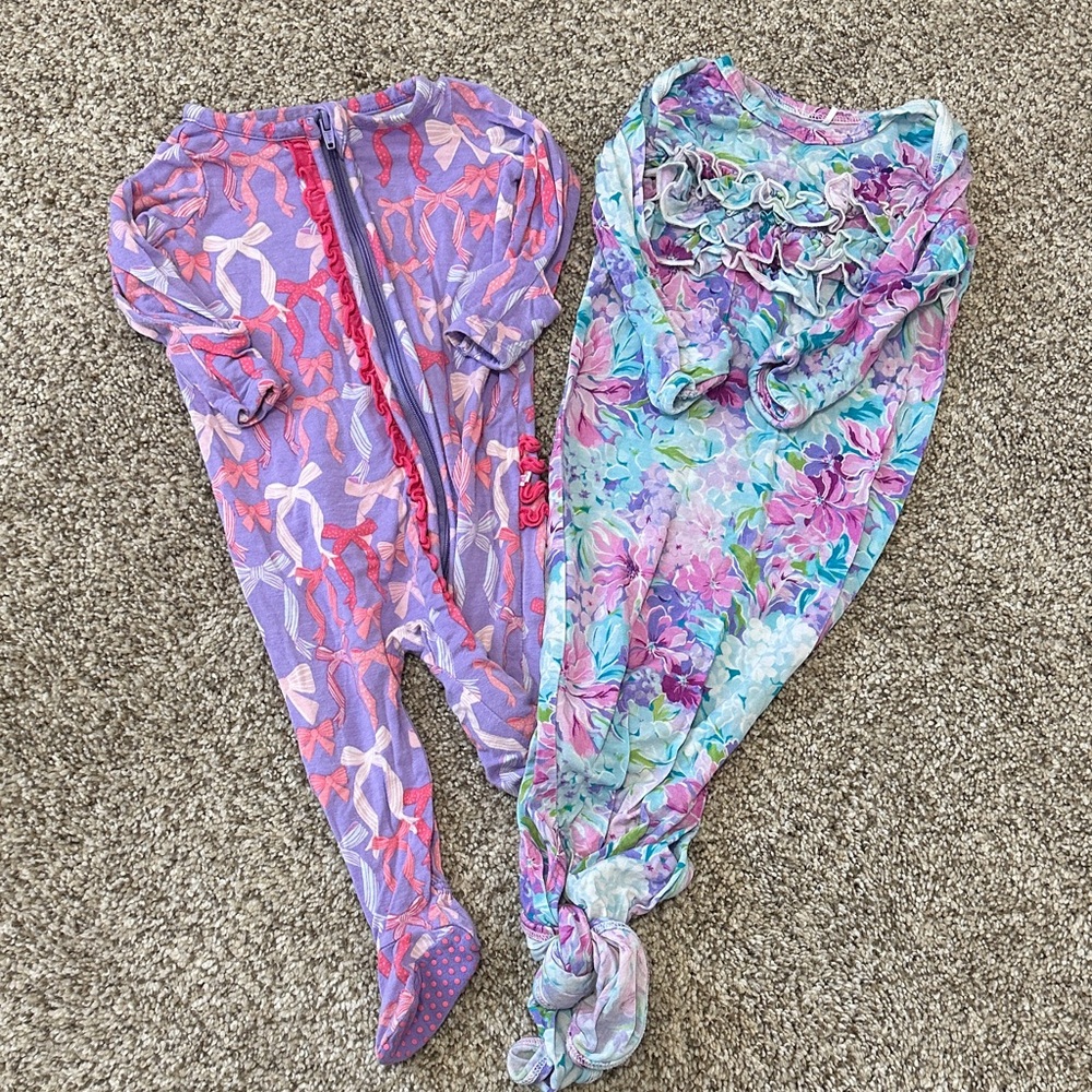 Baby girl onesie bundle